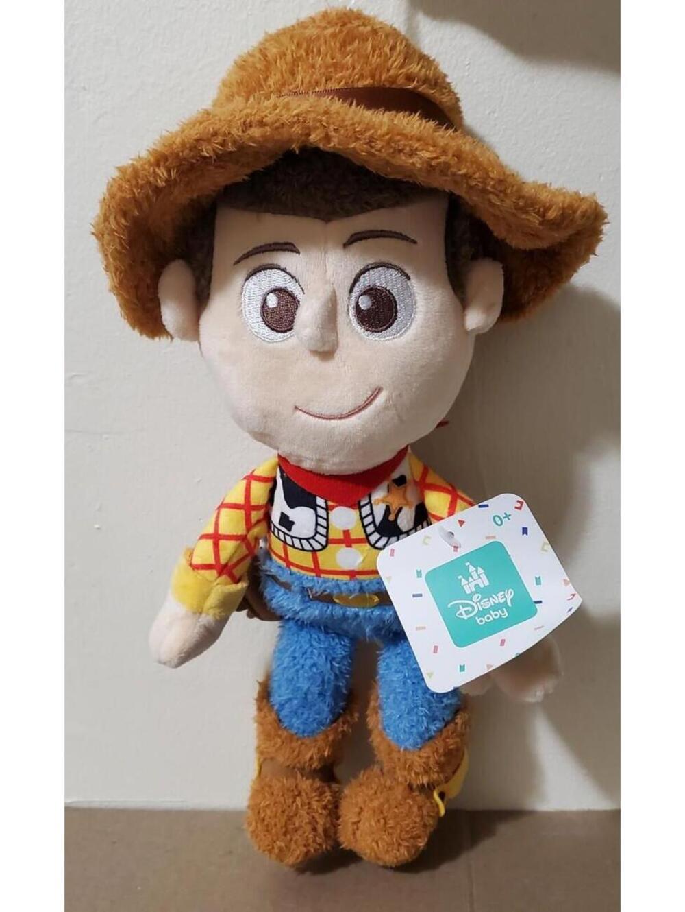 Disney Baby Woody Plush Doll Toy Story Cowboy Soft Stuffed Toy New 2023